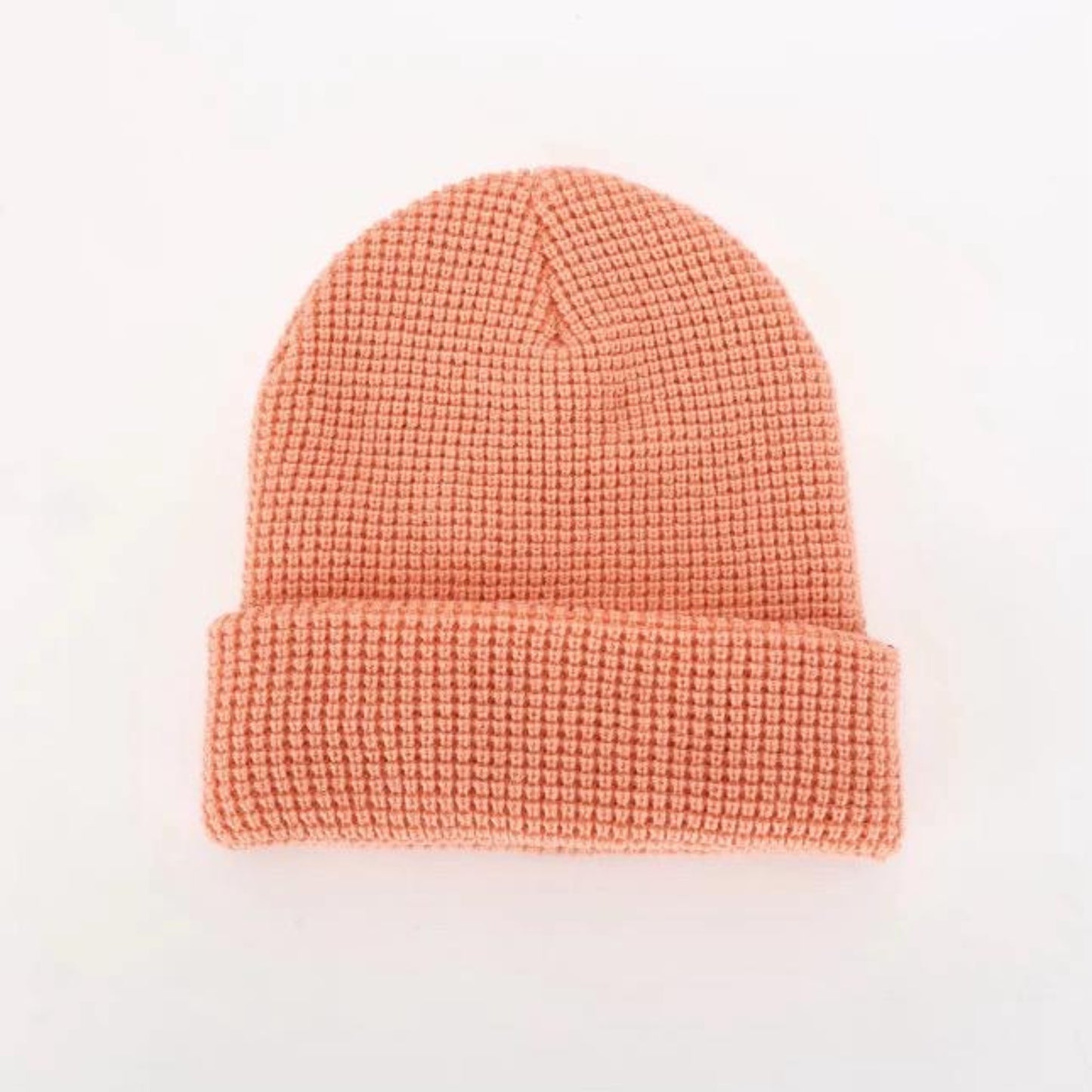 Knit Beanie Winter Hat: Thermal Thick Polar Fleece Soft Cap for Men and Women