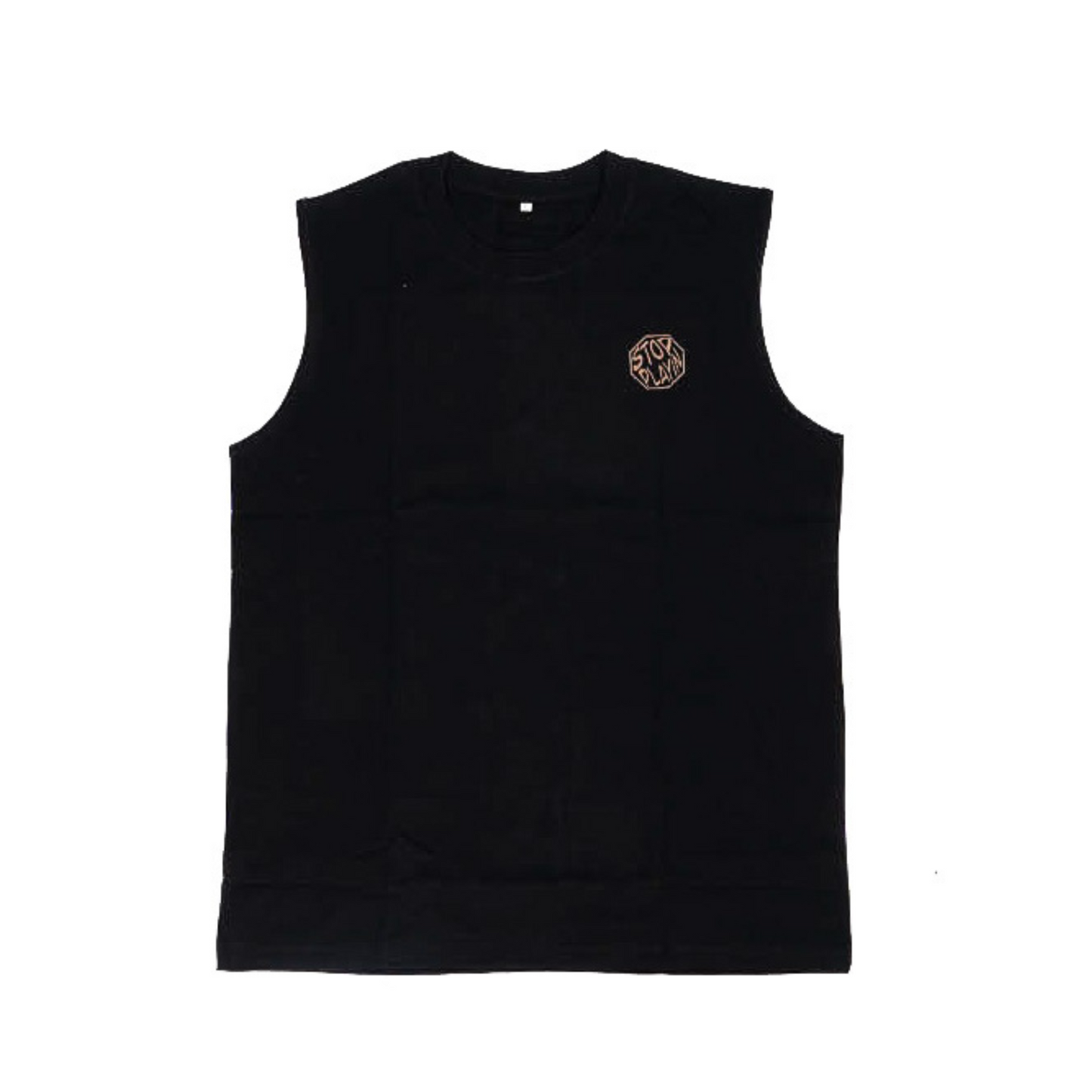 Stay Cool & Confident with the StopPlayin Black Tank Tops