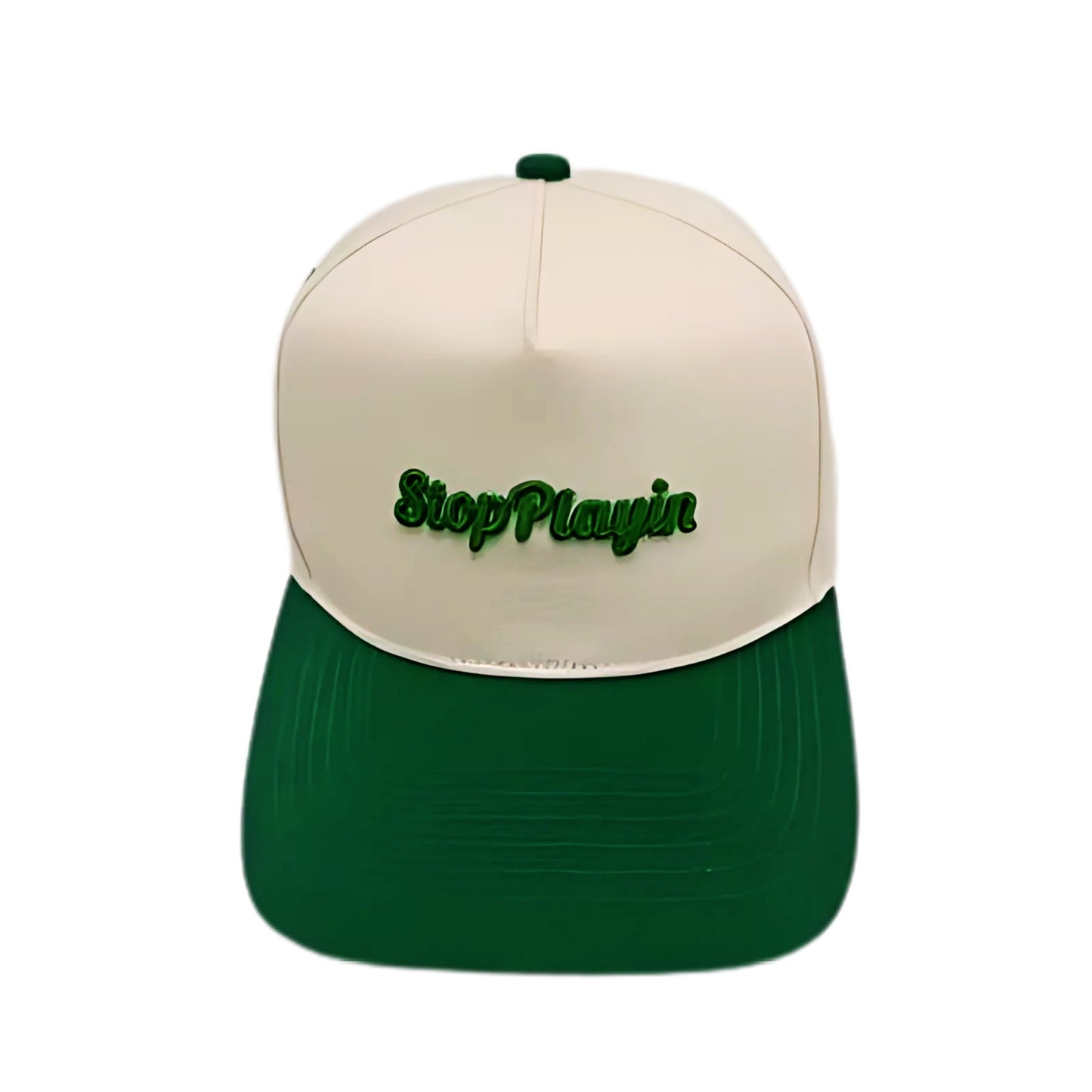 StopPlayin Bold Logo Cap Baseball Cap, 100% Cotton, Adjustable Cap